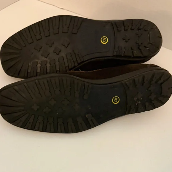 Florsheim Dark Brown Suede Leather Upper Slip-on Driving Loafer—-Men’s 12D - Picture 9 of 10